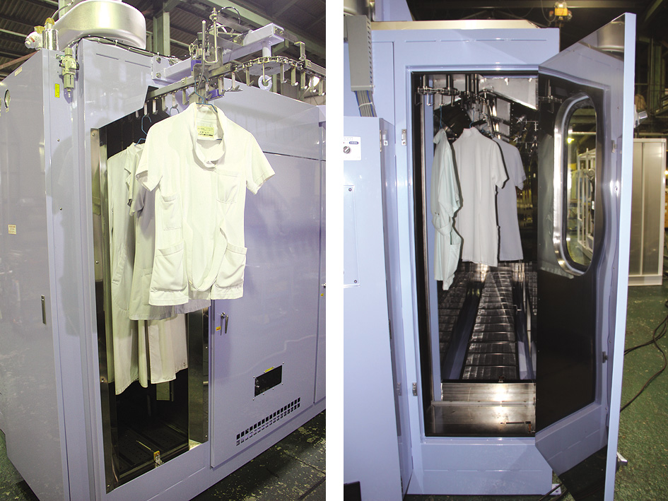 時間1800点生産の量産型ユニフォームフィニッシャー『MRX-18G』を新